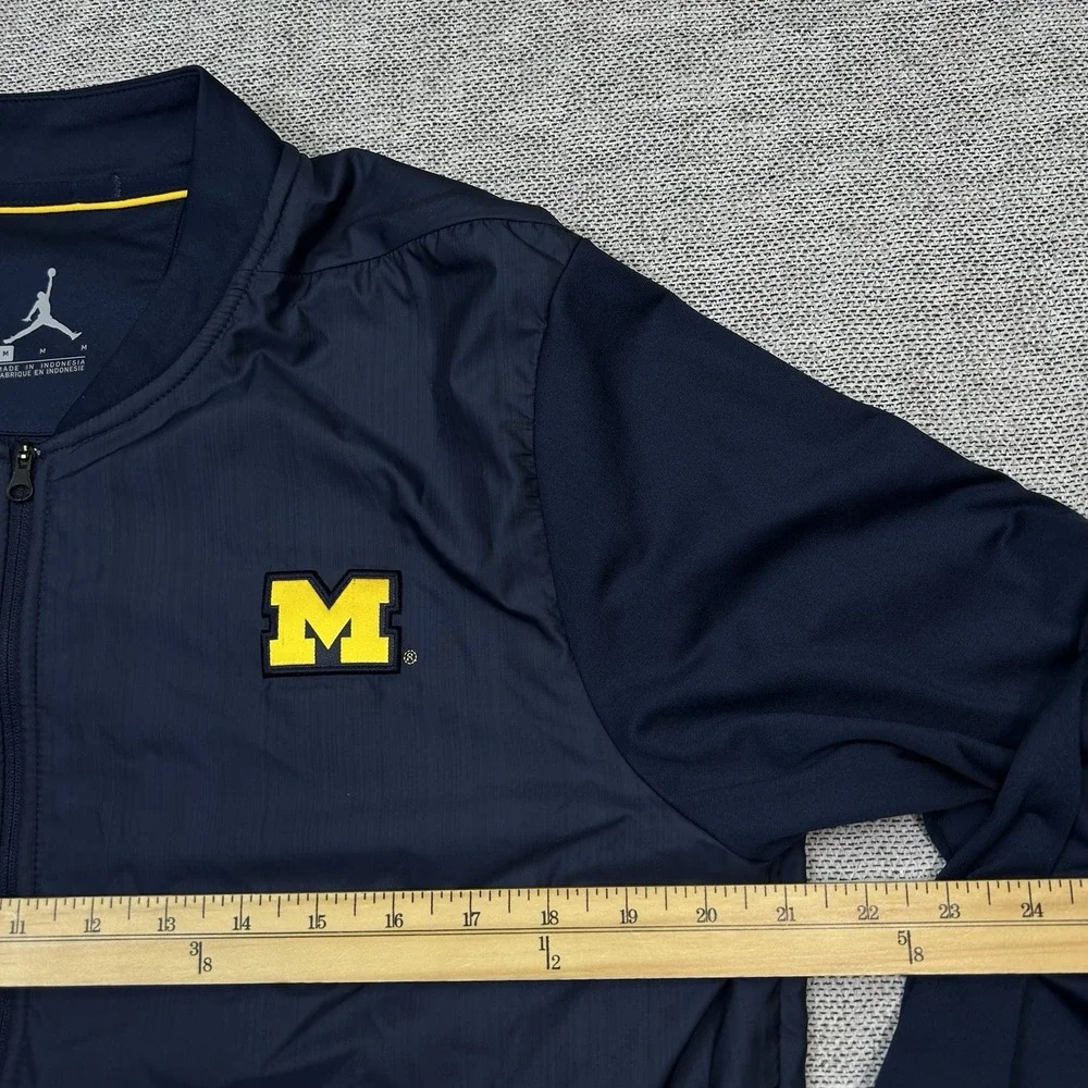 Nike Jordan University Of Michigan Sideline Performance Jacket Men's M Coaches